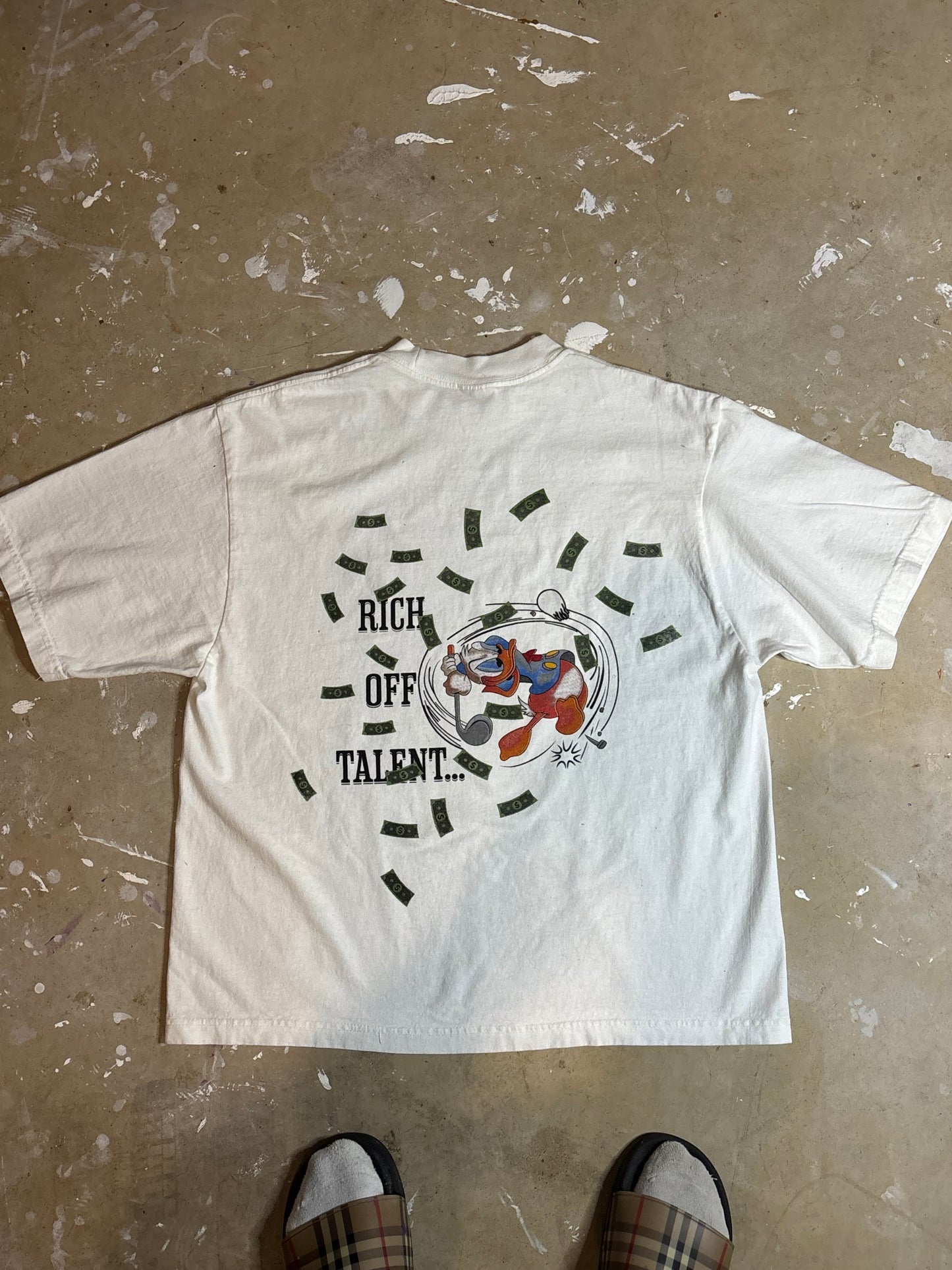 Drop shoulder T-shirt [white]