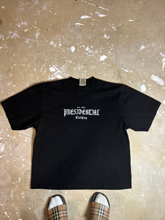 Drop Shoulder T-shirt [black]